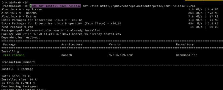 在 AlmaLinux 9 上安装 Laravel PHP 开发框架