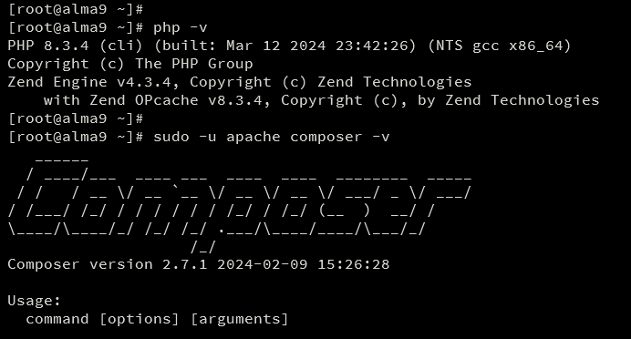 在 AlmaLinux 9 上安装 Laravel PHP 开发框架