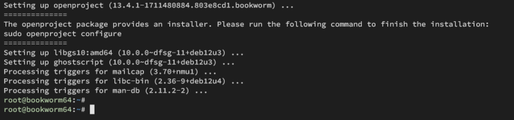 在 Debian 12 上安装 OpenProject 项目管理平台