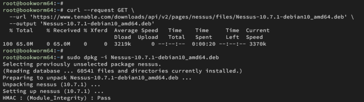 在 Debian 12 上安装 Nessus 漏洞扫描器