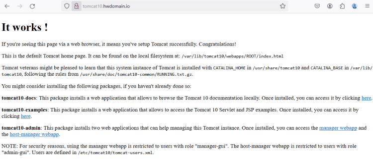在 Ubuntu 24.04 上安装 Apache Tomcat 并配置 Nginx 反向代理