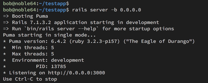 在 Ubuntu 24.04 上安装并配置 Ruby on Rails