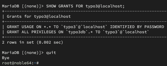 在 Ubuntu 24.04 上安装 TYPO3 CMS 内容管理系统