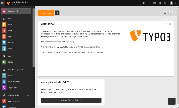 在 Ubuntu 24.04 上安装 TYPO3 CMS 内容管理系统
