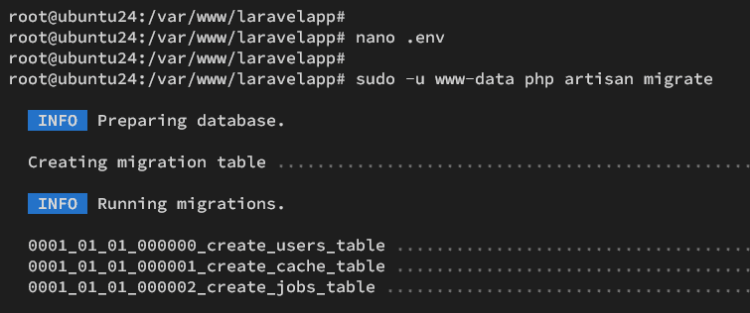 在 Ubuntu 24.04 上安装 Laravel 框架并配置 Apache