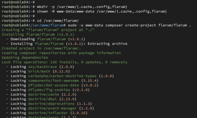在 Ubuntu 24.04 上安装 Flarum 新一代论坛程序