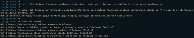 在 Debian 12 上用 Grafana 与 Prometheus 搭建监控系统