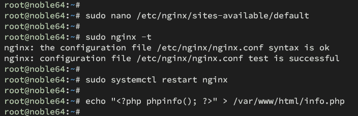 在 Ubuntu 上安装 Nginx、PHP 与 MySQL 搭建 LEMP 堆栈