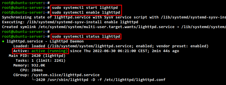 在 Ubuntu 22.04 上安装 Lighttpd + MariaDB + PHP-FPM