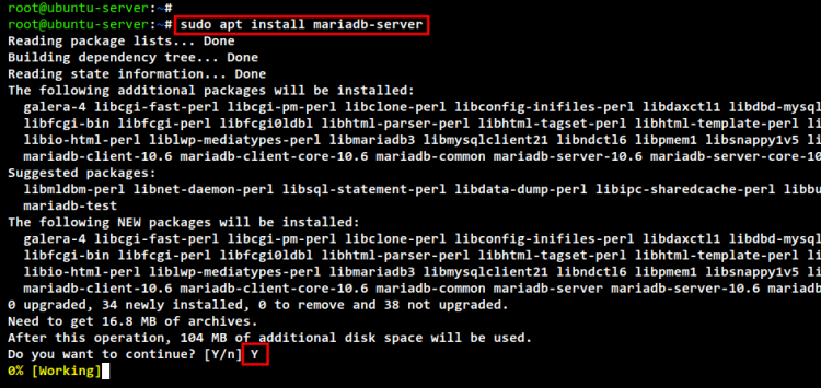 在 Ubuntu 22.04 上安装 Lighttpd + MariaDB + PHP-FPM