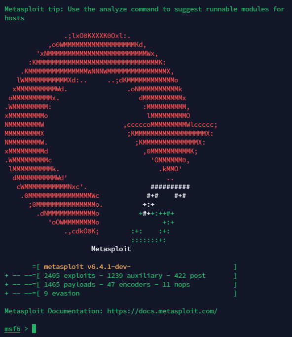 在 Ubuntu 22.04 上安装 Metasploit 渗透测试框架