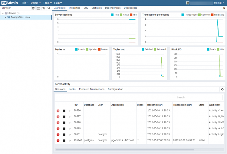 在 Ubuntu 22.04 上安装 PostgreSQL 14 与 pgAdmin 4