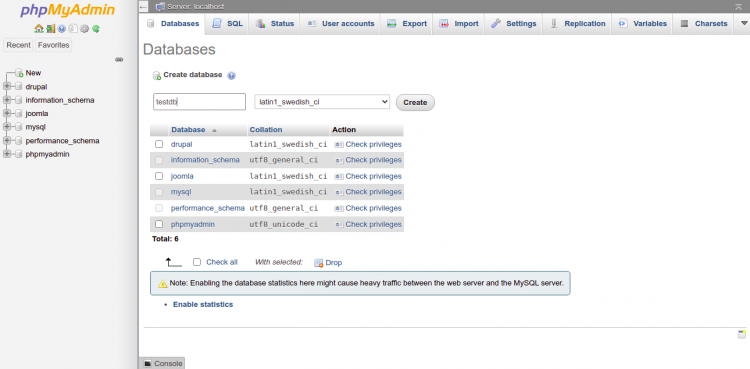 在 AlmaLinux 上安装并加固 phpMyAdmin