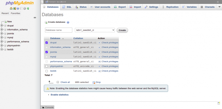 在 AlmaLinux 上安装并加固 phpMyAdmin