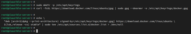 在 Ubuntu 22.04 上使用 Docker 安装 Plausible 网站分析工具