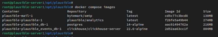 在 Ubuntu 22.04 上使用 Docker 安装 Plausible 网站分析工具