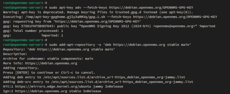 在 Ubuntu 22.04 上安装 OpenNMS 网络监控方案