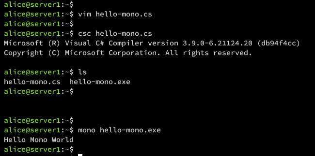 在 Ubuntu 22.04 上安装 Mono .NET Framework
