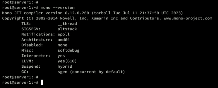 在 Ubuntu 22.04 上安装 Mono .NET Framework