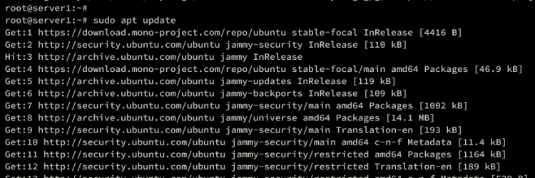 在 Ubuntu 22.04 上安装 Mono .NET Framework