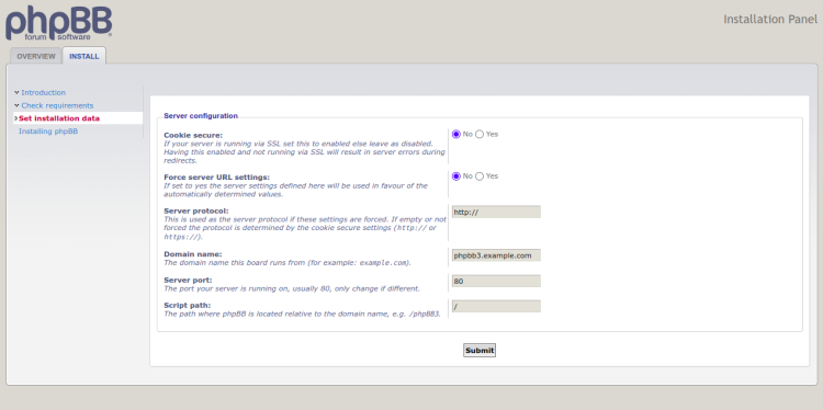 在 Debian 上安装 phpBB 论坛