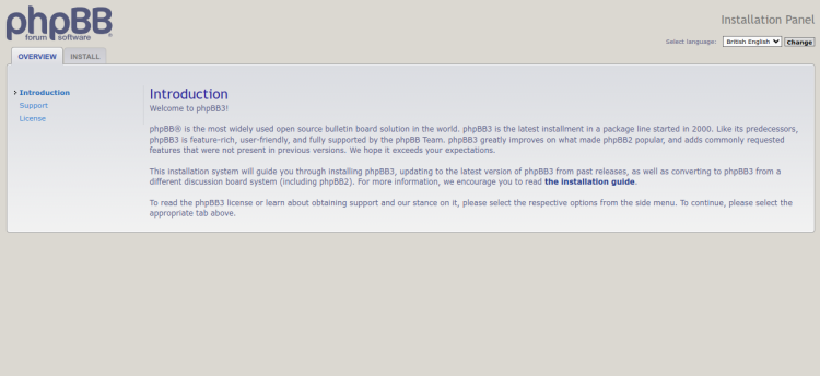 在 Debian 上安装 phpBB 论坛