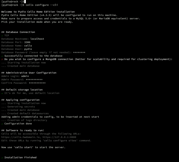 在 Rocky Linux 9 上安装 Pydio Cells 文件共享平台