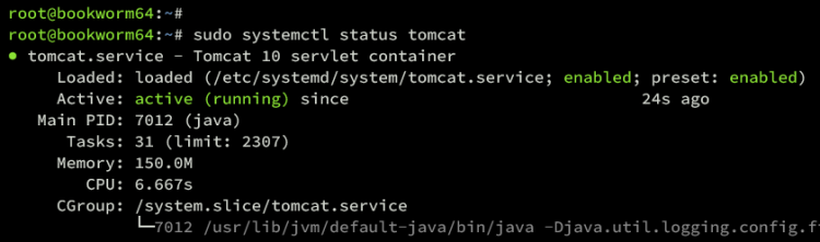 在 Debian 12 上安装 Apache Tomcat 10 并配置 Nginx 反向代理