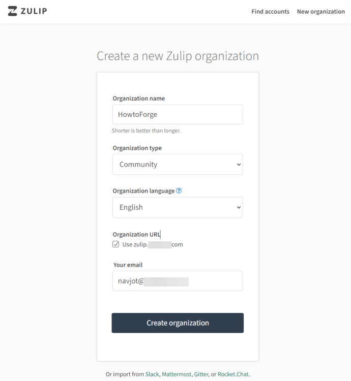 在 Rocky Linux 9 上使用 Docker 安装 Zulip 聊天服务器