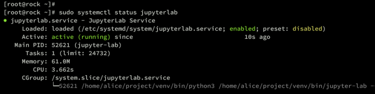在 Rocky Linux 9 上安装 JupyterLab