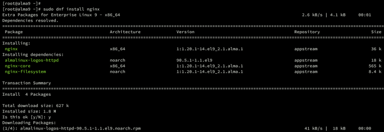 在 AlmaLinux 9 上使用 Nginx 反向代理安装 GlassFish Java 应用服务器