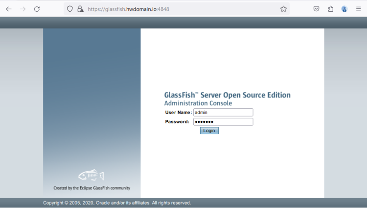 在 AlmaLinux 9 上使用 Nginx 反向代理安装 GlassFish Java 应用服务器