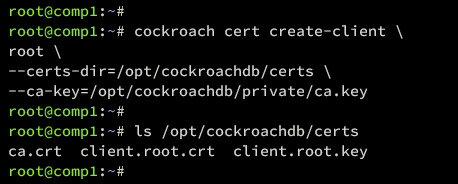 在 Debian 12 上安装 CockroachDB 集群