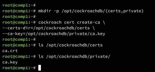 在 Debian 12 上安装 CockroachDB 集群