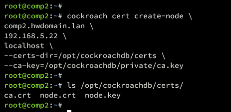 在 Debian 12 上安装 CockroachDB 集群