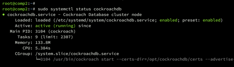 在 Debian 12 上安装 CockroachDB 集群