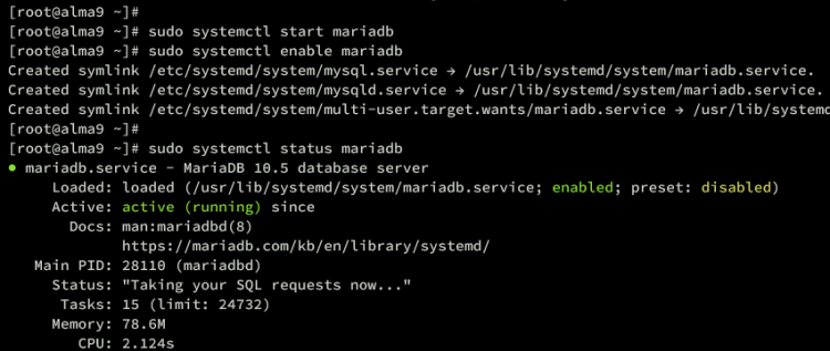 在 AlmaLinux 9 上安装 Joomla CMS