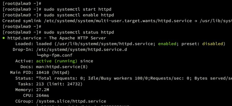 在 AlmaLinux 9 上安装 Joomla CMS