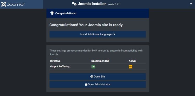 在 AlmaLinux 9 上安装 Joomla CMS