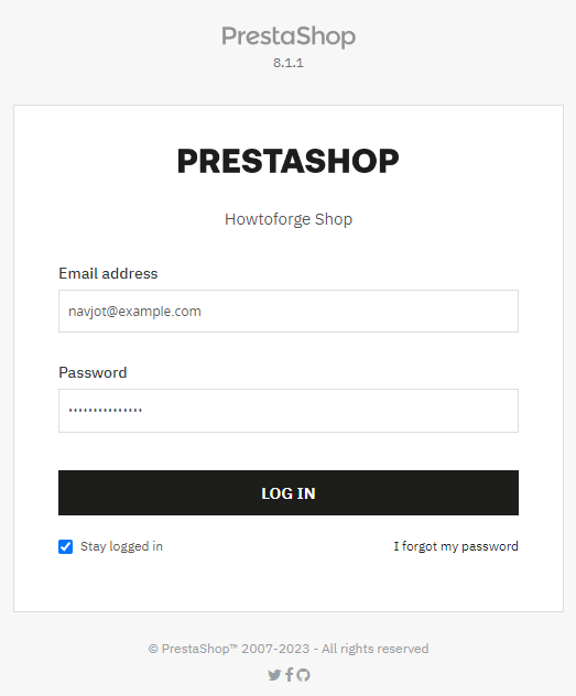 在 Rocky Linux 9 上安装 PrestaShop 电商系统