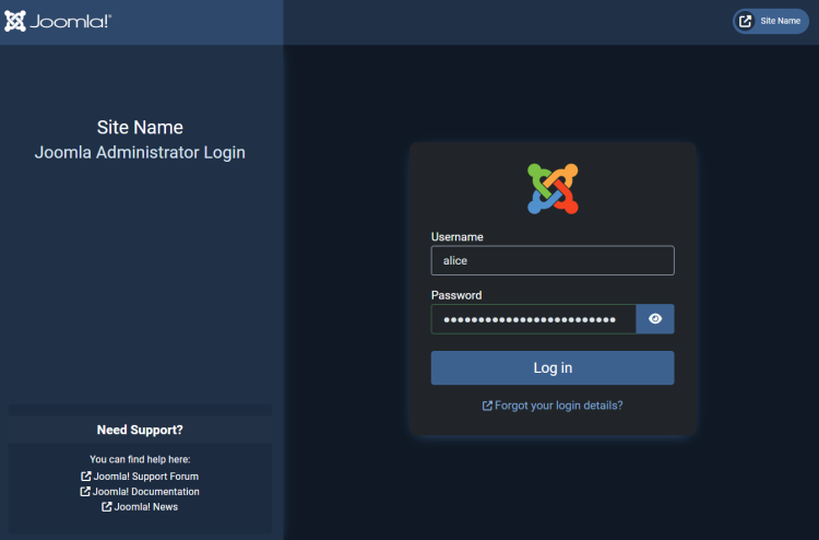 在 Debian 12 上安装 Joomla CMS
