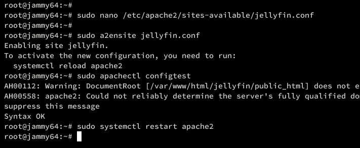 在 Ubuntu 22.04 上安装 Jellyfin 媒体服务器
