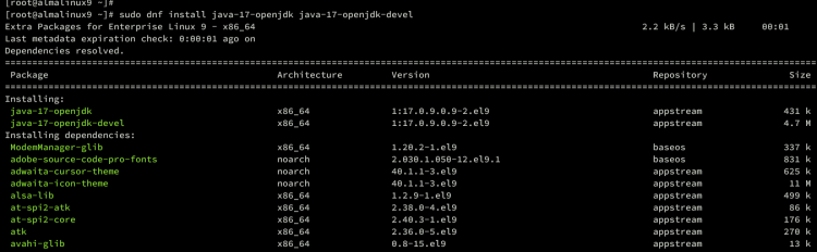 在 AlmaLinux 9 上使用 Nginx 反向代理安装 Apache Tomcat