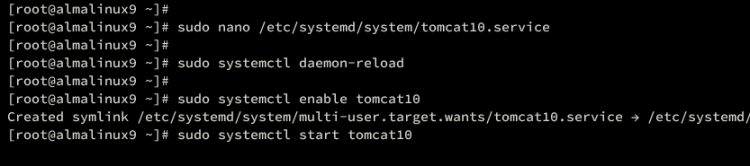 在 AlmaLinux 9 上使用 Nginx 反向代理安装 Apache Tomcat