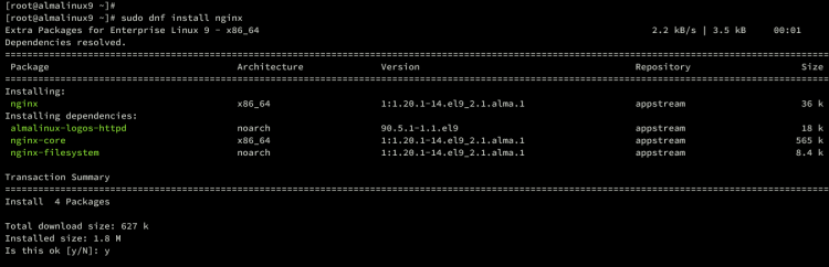 在 AlmaLinux 9 上使用 Nginx 反向代理安装 Apache Tomcat