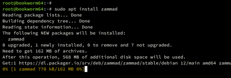 在 Debian 12 上安装 Zammad 客户支持系统