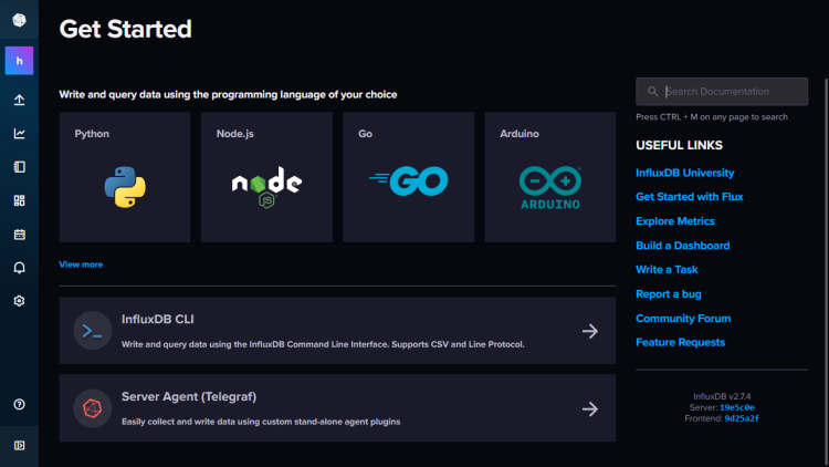 在 Debian 12 上安装 TIG 技术栈(Telegraf、InfluxDB 与 Grafana)