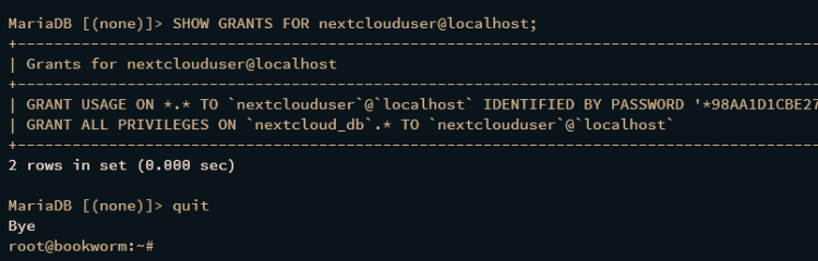 在 Debian 12 上一步步安装 Nextcloud 私有云盘