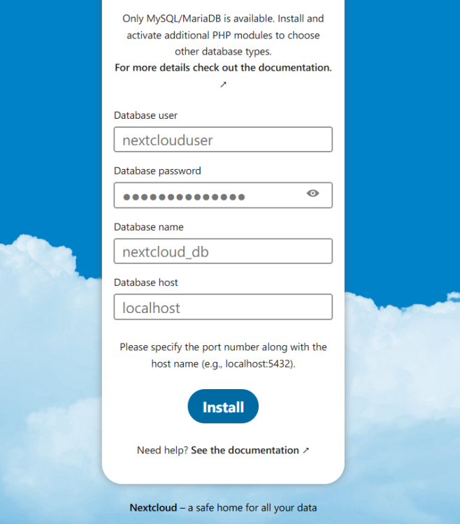 在 Debian 12 上一步步安装 Nextcloud 私有云盘