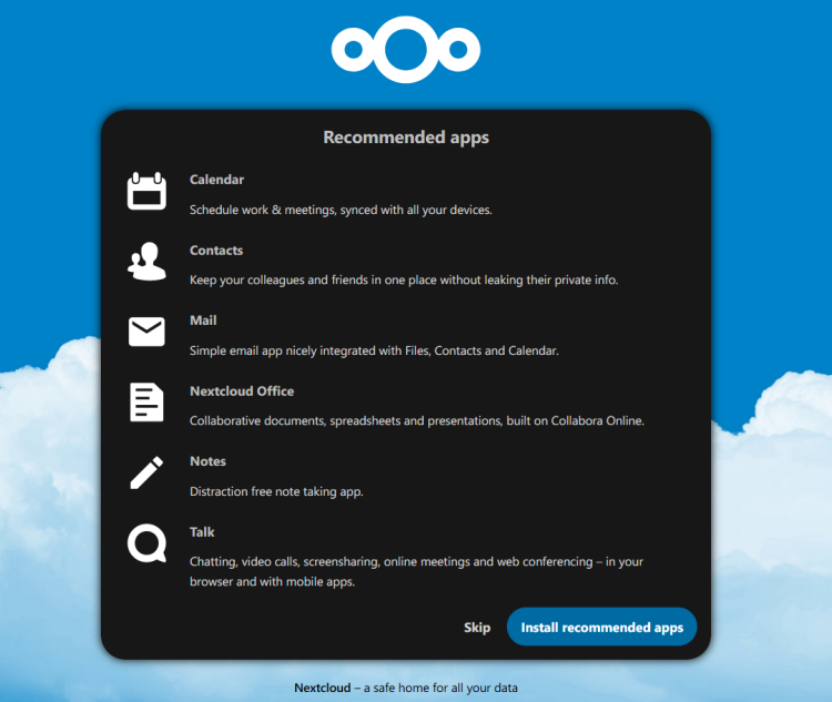 在 Debian 12 上一步步安装 Nextcloud 私有云盘